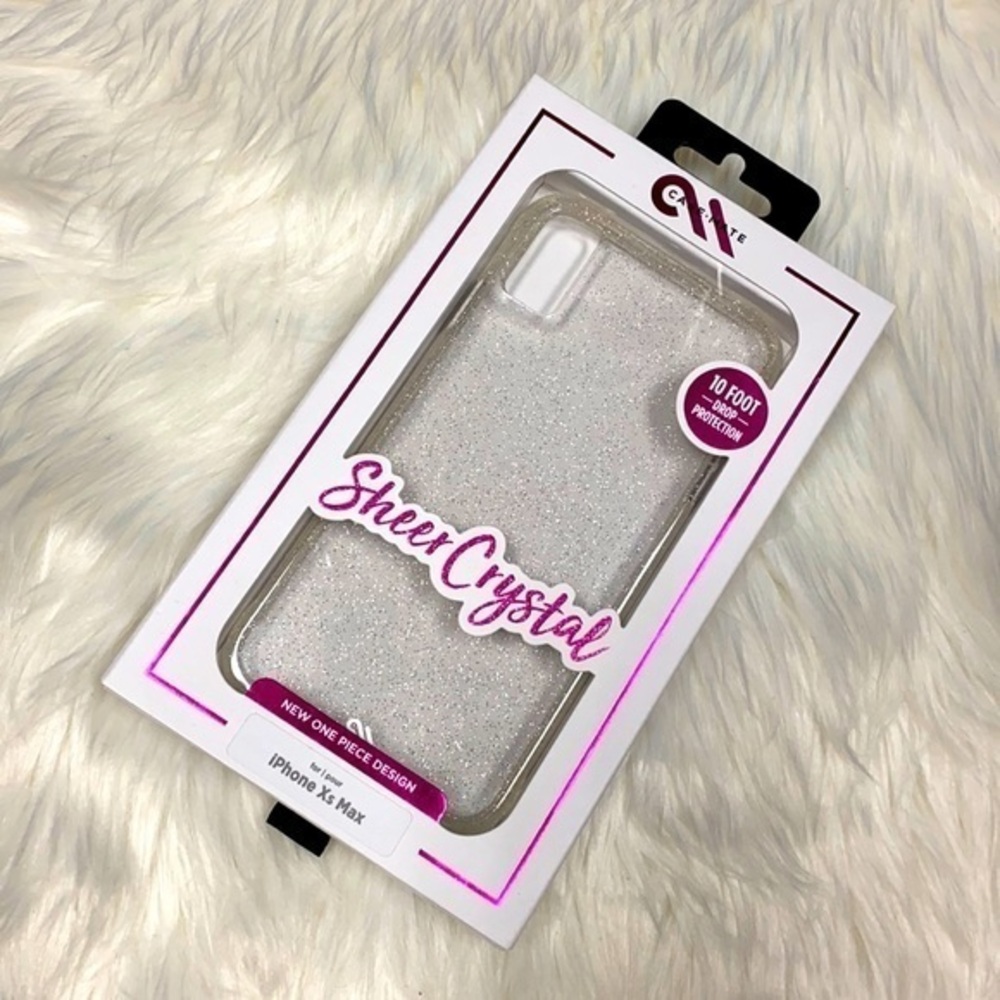 Brand New CaseMate Crystal Hard Impact XS Max Case